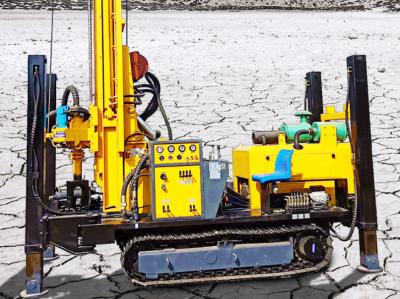 Crawler Type Pneumatic 400meter Water Borewell Machine