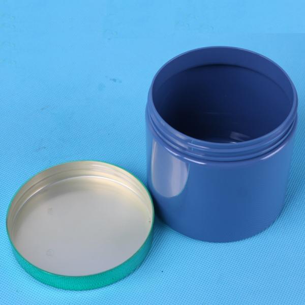 Frasco azul de galvanização 400ml do condicionador de cabelo do leite do corpo do ANIMAL DE ESTIMAÇÃO