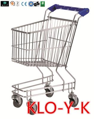 Small Metal Kids Shopping Cart For Supermarket / Grocery Store , Children Shopping Trolley
