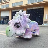 Customizable Styles Kids Animatronic Dinosaur Ride On Toy 350W For Shopping Mall