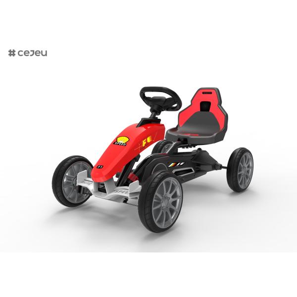 12V Battery Kids Go Karts Stroller for Toddlers Two-Seat Off-Road Car Toy