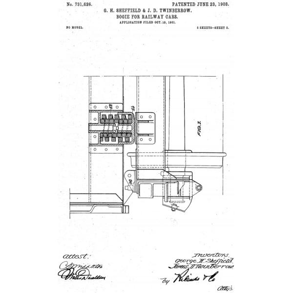 Locomotive Scheffel Bolster Railway Bogie Parts