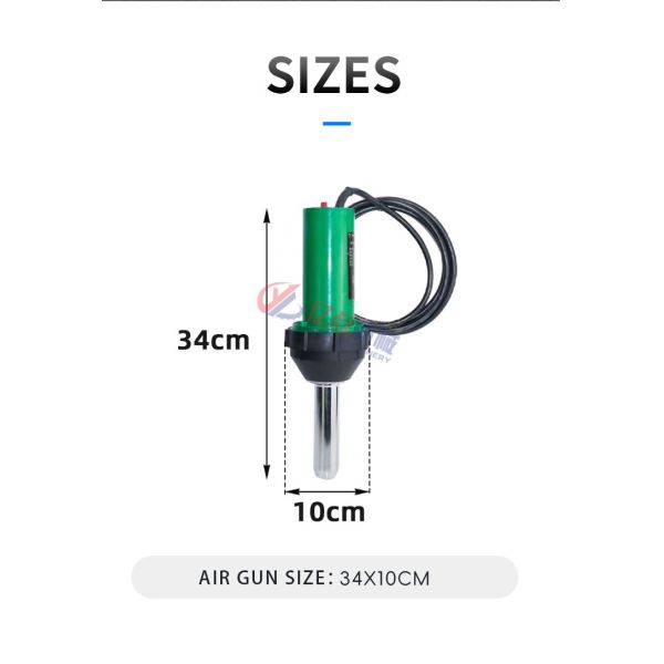Hot Air Gun For Edge Banding Machine Edgebander Heating Gun