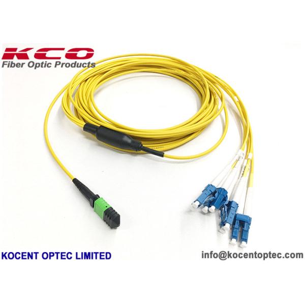 Duplex Harness MPO MTP Fiber Optic Patch Cord 40G 100G For Data Center