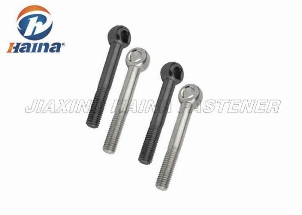 Carbon Steel DIN 444 Hex Head Bolts Galvanized Eye Bolt For Lifting Yellow