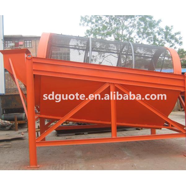 2-500 сетчатых сетей Размер решетки Ротационный золотой барабанный экран для скрининга песка и гравия