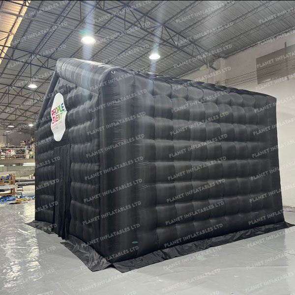 Black Portable Inflatable Advertising Disco Lighting Inflatable Nightclub Inflatable Tent for Party