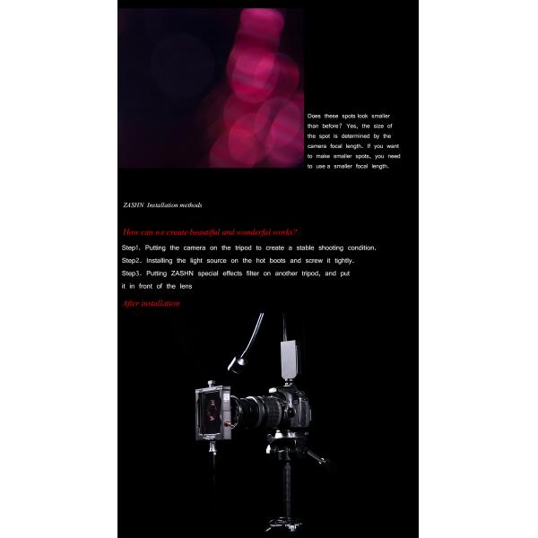 Special Effects Color DSLR HD Camera Lens Filters Digital Photography Lens Accessories