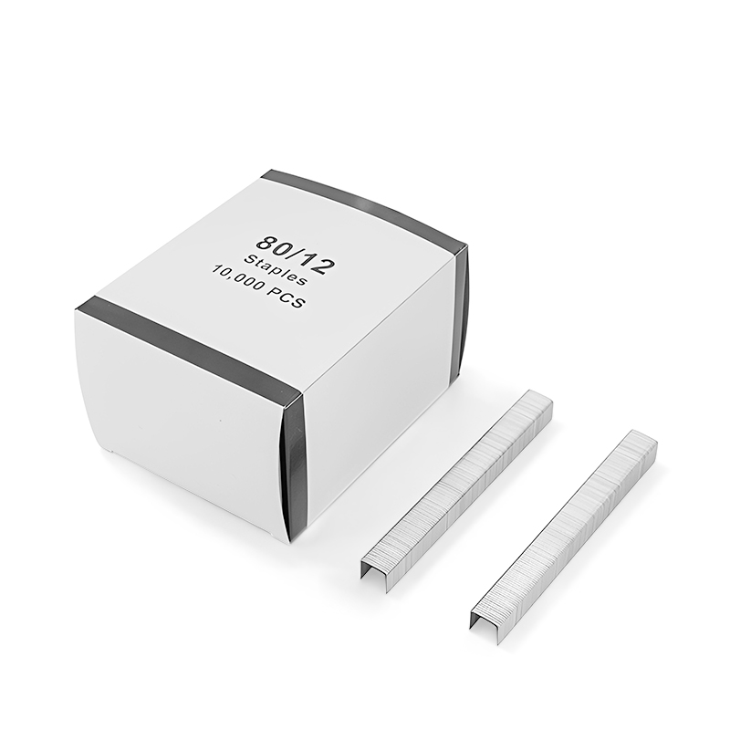 8012 U-Shaped Galvanized Pneumatic Staples for Sofas and Cabinets
