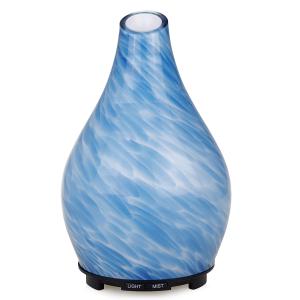 Ultrasonic Art Glass Colour Changing Aroma Diffuser , ROHS 200ml Room Scent