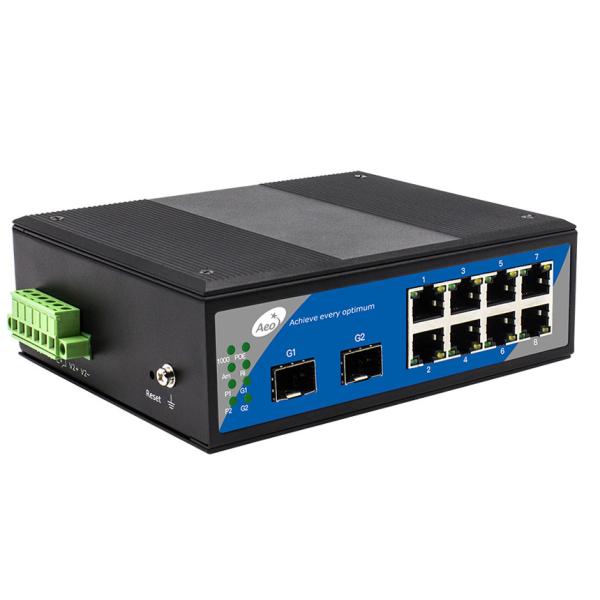 LC Switch POE 8 Ports Manageable