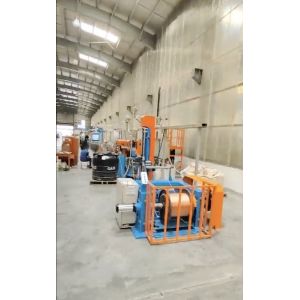 PVC+Nylon Wire Extruder Machine with One-Step Extrusion and 300m/min Speed for