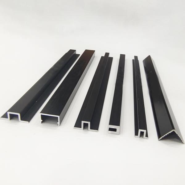 Aluminum Floor Edge Trim for Laminate Flooring Threshold Transition T5 Temper Profiles
