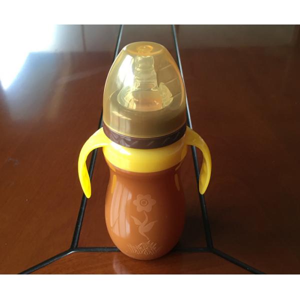 Non - Toxic Silicone Baby Products 270ml Silicone Nipple Bottles With Washable And Durable