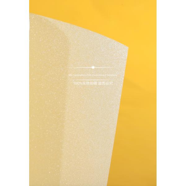 Крен слоения сияющего яркого блеска 105 микронов термальный для роскошной упаковки
