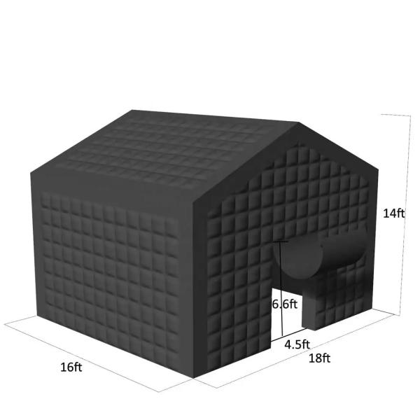 Custom portavel quintal inflável campo ao ar livre clube noturno tenda festa tenda inflável