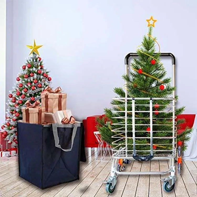 Carritos de compras Jumbo plegables Carritos de compras portátiles