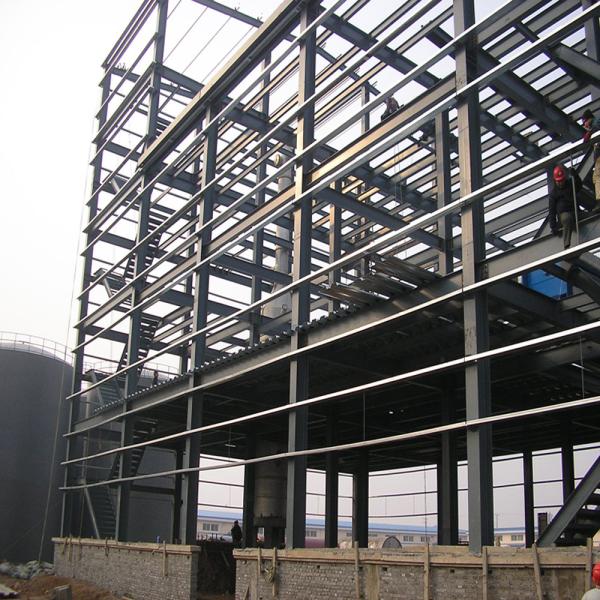 Anti Corrosion Steel Structure Hangar Galvanized Sheet Metal Warehouse Building