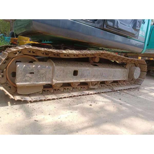Low Hour Used Kobelco Excavator ISUZU Engine 75 Operating Weight 0.4m Bucket Capacity