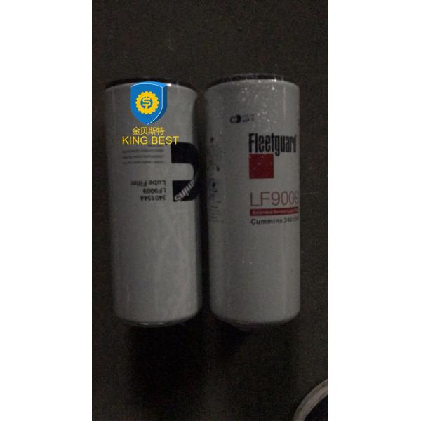 Genuine 3401544 Excavator Replacement Parts Cummins Oil Filter Fleetguard LF9009