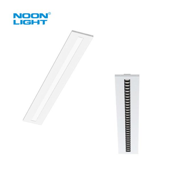 White Powder Painted Steel LED Grid Light with Narrow Beam Angle and Durable