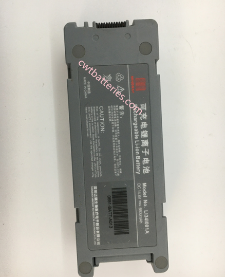 Baterías usadas de iones de litio recargables 14.8V 6600mAh Desfibrilador Mindray LI34I001A