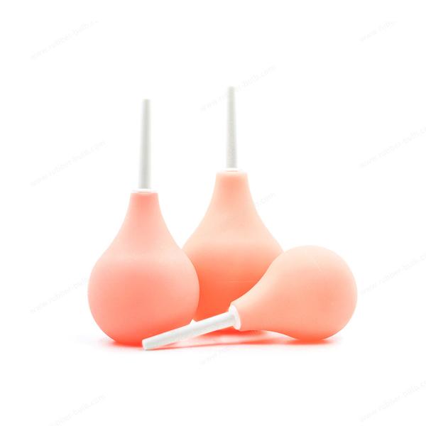 Enema Bulb Silicone Enema Syringe Anal Sprayer for Anal and Vaginal Cleaning Enema Douche Bottle for Women Men Couples