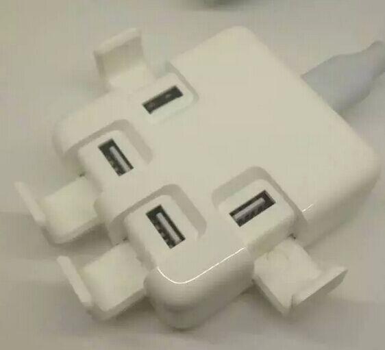 NEW PRODUCT  4A  4usb charger and holder desktop EU ,AUS ,UK USA PLUG