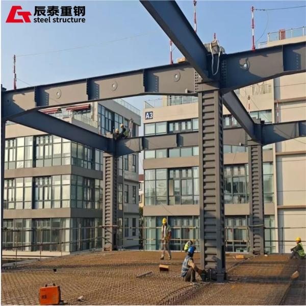 Customized Multi Storey Steel Frame Construction Prefabricated