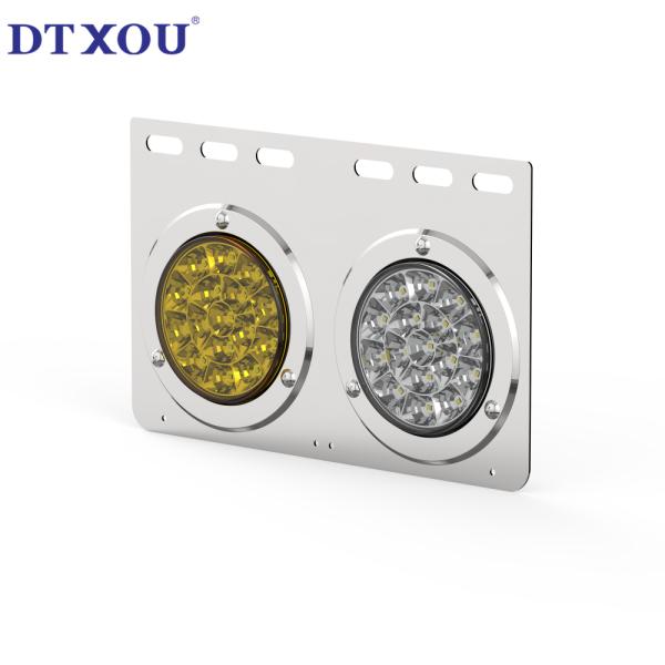 4-inch LED Trailer Tail Light with Waterproof IP67 Rating and Stainless Steel Bracket
