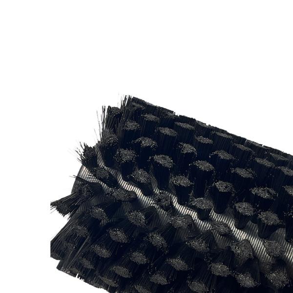 Tufted Bristle Custom Industrial Brushes Cylindrical Fruit Polishing Cleaning Brush Roller