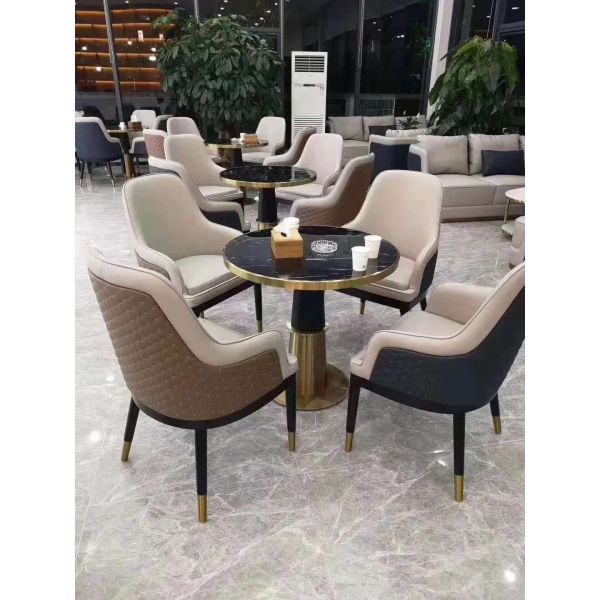 Factory New Arrival Home Furniture Living Room Chair With Armrest and Tables Made in China