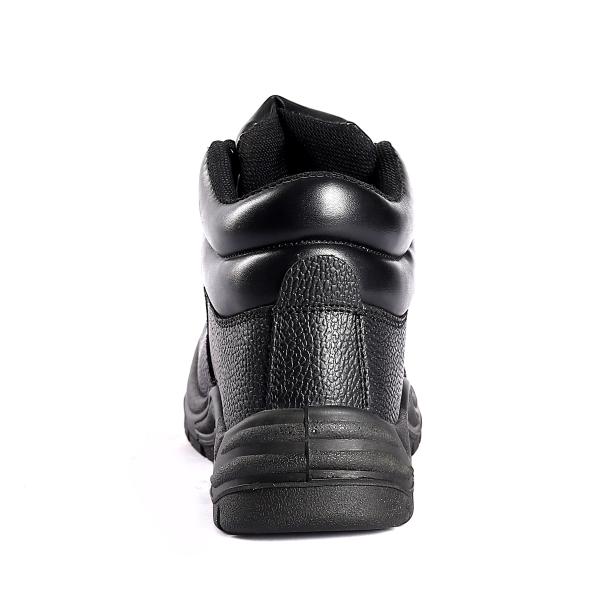Shengjie Steel Midsole Genuine Leather Upper Embossed Cow Leather for Comfortable Footwear Safety Shoes