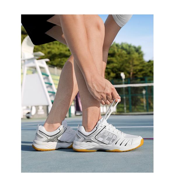 Custom Tennis Shoes Badminton Shoes With Anti-Slip Feature Fashion Design In Large Size 46 47 Outdoor Wearing