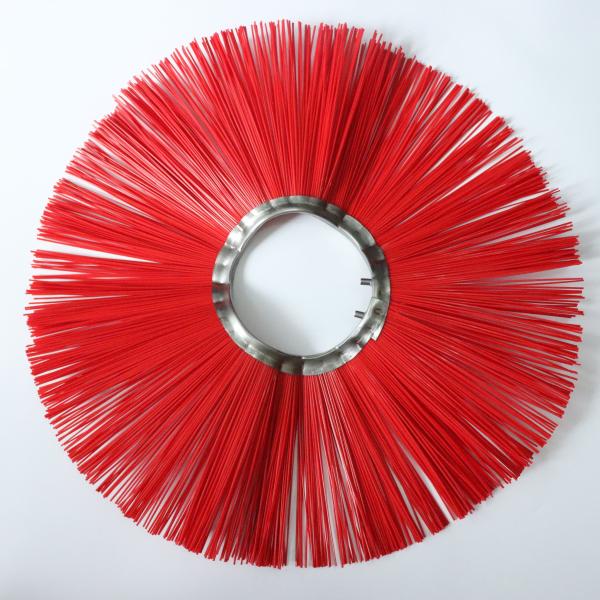 Industrial Warehouse Cleaning Machine Hydraulic Multi Leaf Snow Sweeper Broom