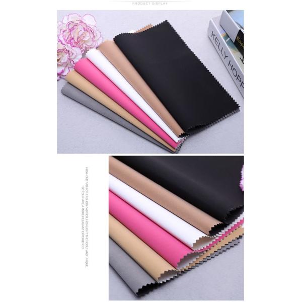 Богатая бархатная PU обувная кожа антибактериальная фальшивая кожа типа PU дышащая