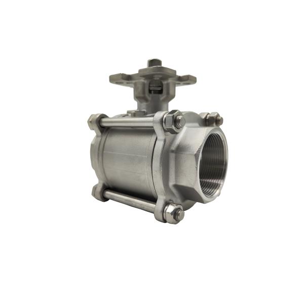 Трехчастный шаровой клапан из нержавеющей стали шаровый клапан FB шаровый клапан для вакуумного оборудования