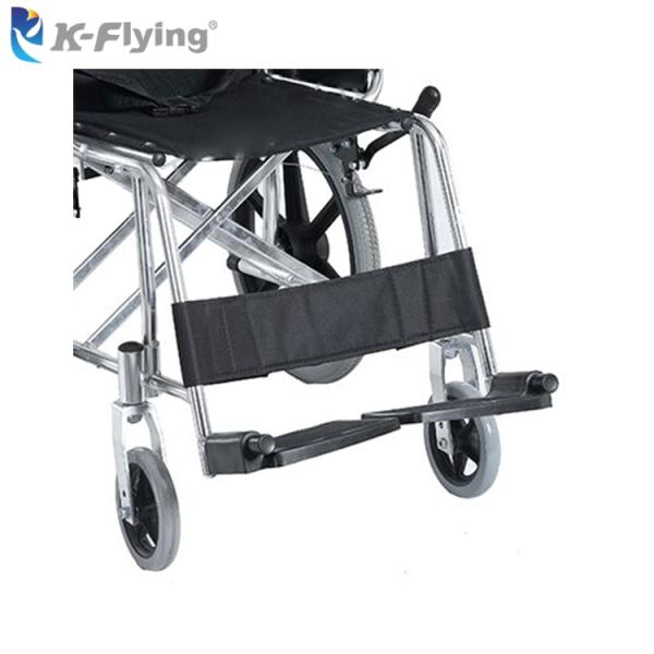 Lightweight Adult Disabled Folding Manual Wheelchair with solid casters