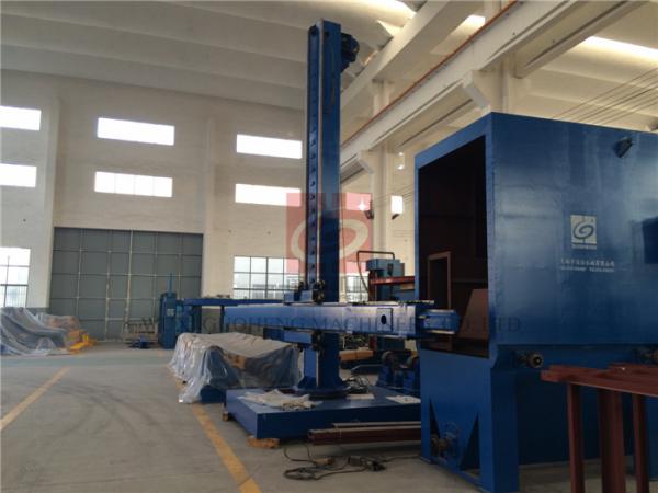 MIG Welding Column And Boom Welding Manipulator 0.36rpm Motorized