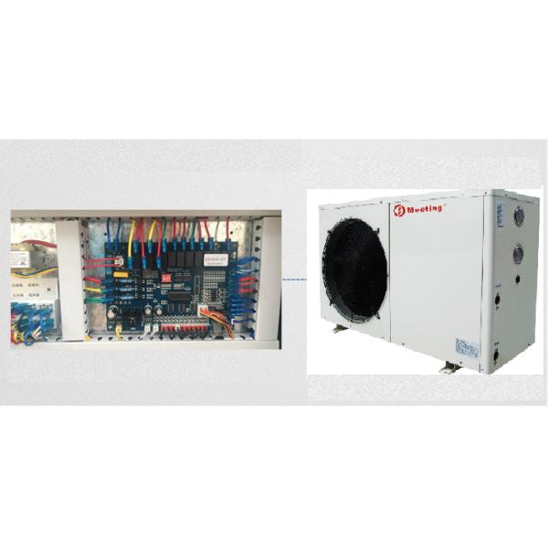 WIFI Control Household Heat Pump , Indoor Unit Hot Water Central Air Heat Pump