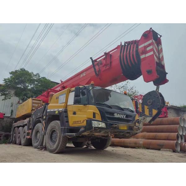 Xg 55 Tons Hook Two Cranes Used Truck Crane Equipment in 2013 with Folding Feature