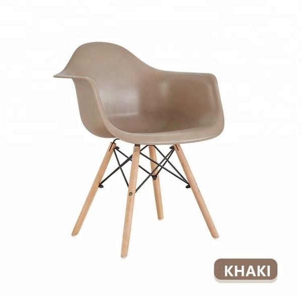 High Durability Wooden Dining Chairs , Modern Plastic Training Chair