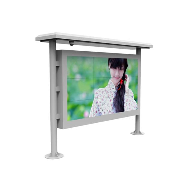 Custom Transparent Outdoor Touch Kiosk 60 000 Hours Long Life Span