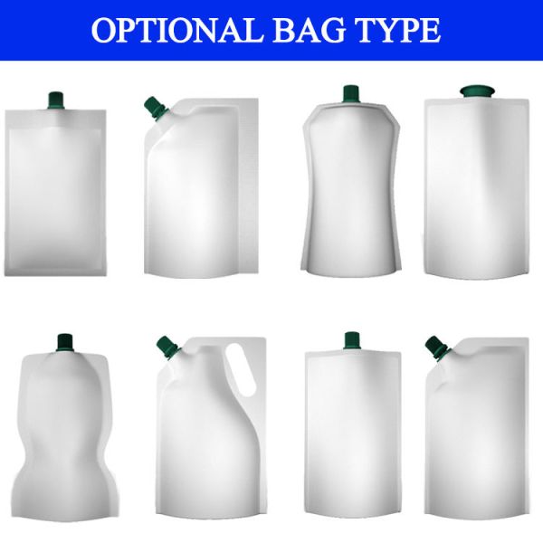 High Productivity Plastic Pouch Food Coffee Bean Pet Food Rice Filling Horizontal multifunctional packaging machine