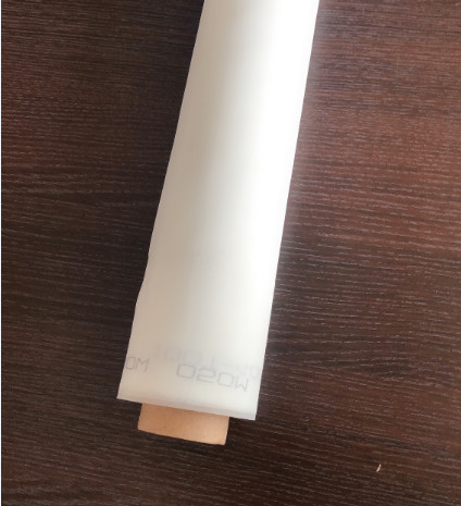 White Polyester Mesh Fabric , Screen Printing Mesh Roll Eco Friendly