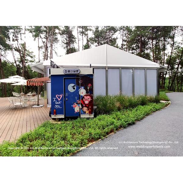 PVC Coated Polyester Luxury Outdoor Tents For Sports Event