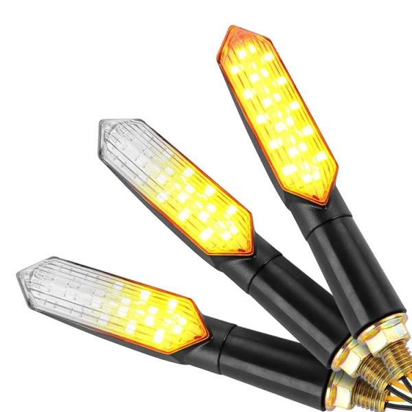 Amber Flashing 12V Motorcycle LED Turn Signal Light for Replace/Repair E Mark Approved