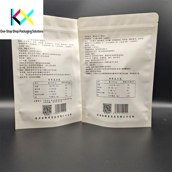 Moisture Proof Recyclable Rotogravure Printed Pouches With Window