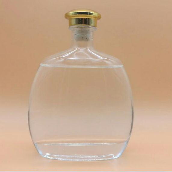750ml Clear Empty Super Flint Liquor Bottles with Customized Weight/Height