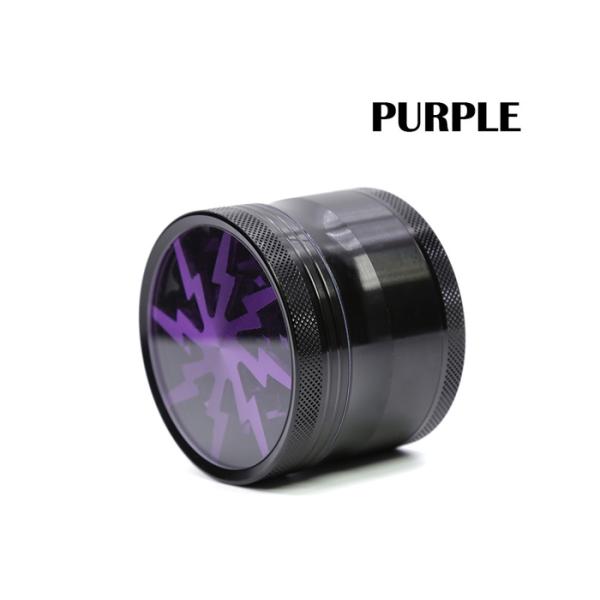 4 Layers 63mm Grinder Aluminium Alloy Lightning Tobacco Smoking Accessories Herb Pepper Grinders